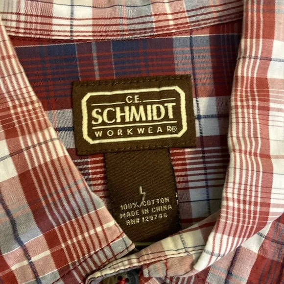 CE Schmidt workwear Casual Button Down Shirts bundle - Picture 2 of 6